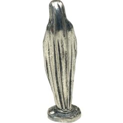 Miniatiūrinė metalinė Švč. Mergelės Marijos statulėlė 1,5×2,5×8 cm