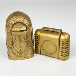 Durham Industries metalinės muzikos automato ir patefono miniatiūros 2 vnt. komplektas