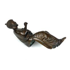 Bronzinė Apaštalo Petro statula 8,5×6,5×16,5 cm