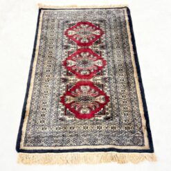 Vilnonis rankų darbo kilimas “Bukhara” 142x82x0,5 cm