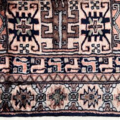 Vilnonis rankų darbo kilimas “Baluch” 96x91x0,5 cm