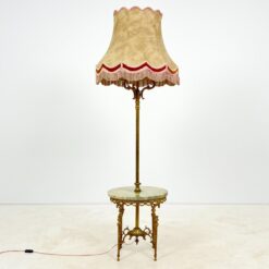 Žalvarinis toršeras - akmeninis staliukas 63x63x175 cm