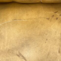 Raudonmedžio reguliuojamo aukščio darbo krėslas su oda 74x68x105(+4) cm, 50(+4) cm