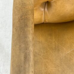 Raudonmedžio reguliuojamo aukščio darbo krėslas su oda 74x68x105(+4) cm, 50(+4) cm