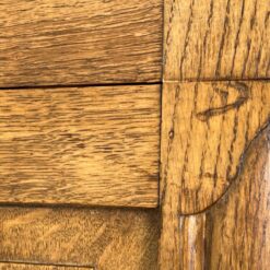 Plati ąžuolinė keturių durų rūbų spinta 66x249x214 cm