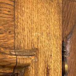 Plati ąžuolinė keturių durų rūbų spinta 66x249x214 cm