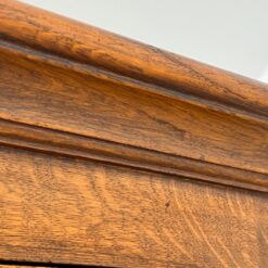 Plati ąžuolinė keturių durų rūbų spinta 66x249x214 cm