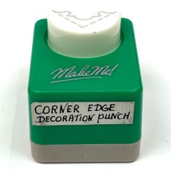 Popieriaus lapų kampų dekoravimo įrankis – skylamušis 6x4x4,5 cm