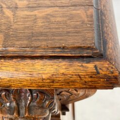 Senovinė drožinėta ąžuolinė komoda 54x90x102 cm