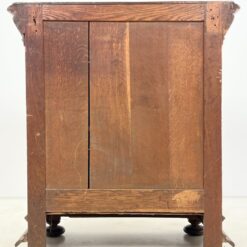 Senovinė drožinėta ąžuolinė komoda 54x90x102 cm