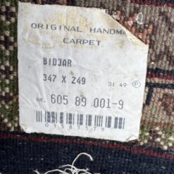 Vilnonis rankų darbo kilimas “Bidjar” 350x244x1 cm