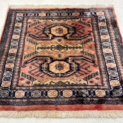 Vilnonis rankų darbo kilimėlis 85x80x0,4 cm