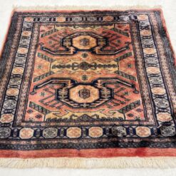 Vilnonis rankų darbo kilimėlis 85x80x0,4 cm