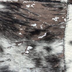 Skiautinis natūralaus kailio kilimas 228x159x0,2 cm