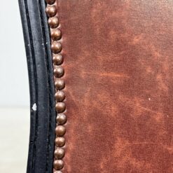 Medinės kėdės su eko oda 4 vnt. komplektas 56x52x101 cm, 52 cm