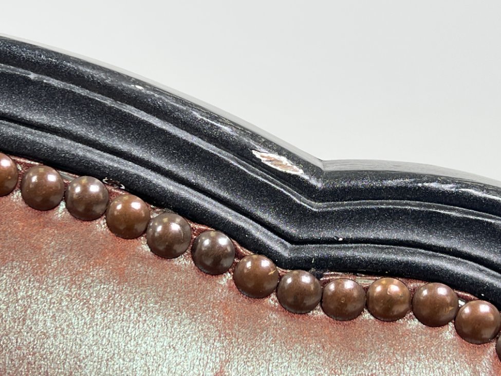 HK1469-kedes-14 Medinės kėdės su eko oda 4 vnt. komplektas 56x52x101 cm, 52 cm