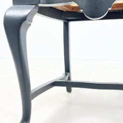 Medinės kėdės su eko oda 4 vnt. komplektas 56x52x101 cm, 52 cm