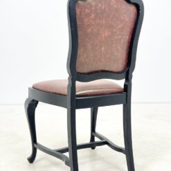 Medinės kėdės su eko oda 4 vnt. komplektas 56x52x101 cm, 52 cm