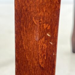 Raudonmedžio kėdės su veliūro sėdimosiomis ir ratano atlošais 4 vnt. kompl. 58x47x99 cm, 50 cm