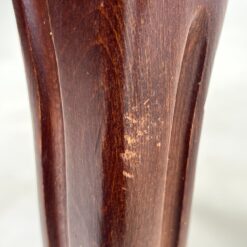 Raudonmedžio kėdės su veliūro sėdimosiomis ir ratano atlošais 4 vnt. kompl. 58x47x99 cm, 50 cm