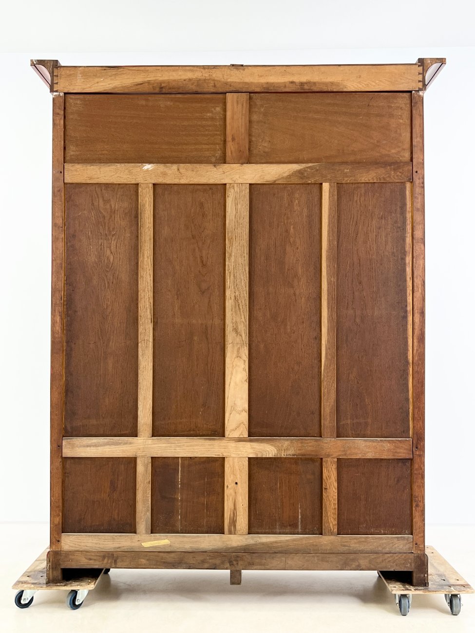 HK1474-knygu-baldai-9 Raudonmedžio knygų spinta 61x179x226 cm