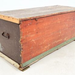 Senovinė medinė skrynia restauracijai 49x124x53 cm