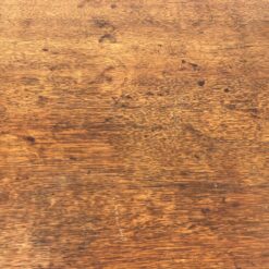 Ąžuolinė vieno stalčiaus konsolė su dviejomis lentynomis 48x100x93 cm