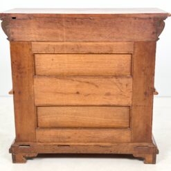 Ąžuolinė vieno stalčiaus konsolė su dviejomis lentynomis 48x100x93 cm