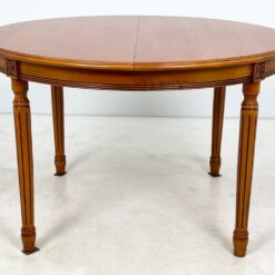 Išskleidžiamas riešutmedžio valgomojo stalas 120×120(+39,5)x75,5 cm