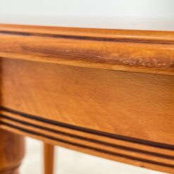 Išskleidžiamas riešutmedžio valgomojo stalas 120×120(+39,5)x75,5 cm