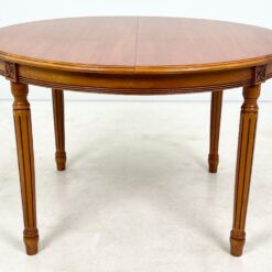 Išskleidžiamas riešutmedžio valgomojo stalas 120×120(+39,5)x75,5 cm