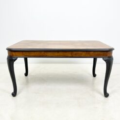 Riešutmedžio lukšto valgomojo stalas 106x160x77,5 cm