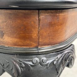 Riešutmedžio lukšto valgomojo stalas 106x160x77,5 cm