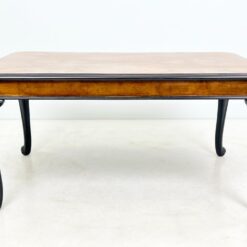 Riešutmedžio lukšto valgomojo stalas 106x160x77,5 cm