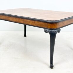 Riešutmedžio lukšto valgomojo stalas 106x160x77,5 cm