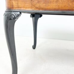 Riešutmedžio lukšto valgomojo stalas 106x160x77,5 cm