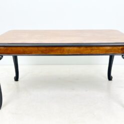 Riešutmedžio lukšto valgomojo stalas 106x160x77,5 cm