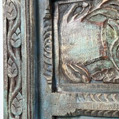 Dekoratyvinės drožinėtos medinės durys 7,5×92,5×192 cm