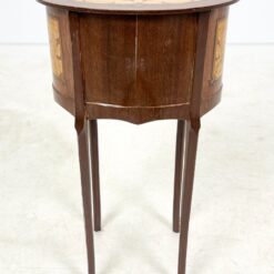 Liudviko XV laikotarpio stiliaus medinė spintelė su žalvario detalėmis 30,5x40x69,5 cm