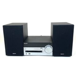 Sony CMT-SX7B namų audio sistema (neveikianti) su kolonėlėmis