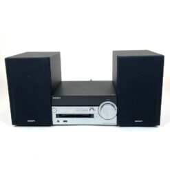 Sony CMT-SX7B namų audio sistema (neveikianti) su kolonėlėmis