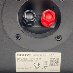Sony CMT-SX7B namų audio sistema (neveikianti) su kolonėlėmis