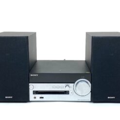 Sony CMT-SX7B namų audio sistema (neveikianti) su kolonėlėmis