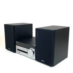 Sony CMT-SX7B namų audio sistema (neveikianti) su kolonėlėmis