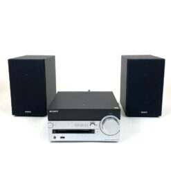 Sony CMT-SX7B namų audio sistema (neveikianti) su kolonėlėmis