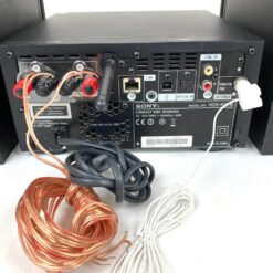 Sony CMT-SX7B namų audio sistema (neveikianti) su kolonėlėmis