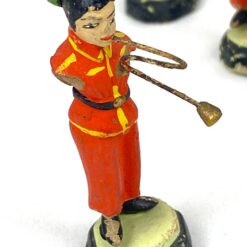 Keramikinės muzikantų figūrėlės 4 vnt. komplektas