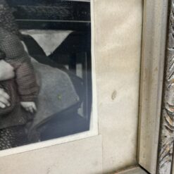 Vintažinė šeimos nuotrauka mediniame rėme su stiklu 2×35,5×29 cm