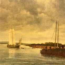 Jacob van Ruisdael darbo “Windmill at Wijk bij Duurstede” printas mediniame rėme 6×97,5×82 cm