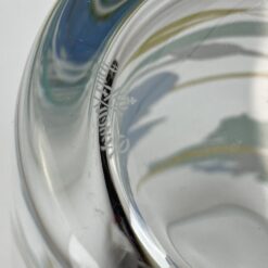 Stiklinė Rosenthal vaza su gėlių atvaizdais 12x12x26,5 cm